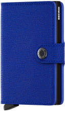 Secrid - Miniwallet Crisple Blue-Black טען תמונה לגלריה