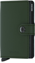 Secrid - Miniwallet Matte Green-Black טען תמונה לגלריה