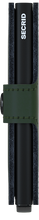 Secrid - Miniwallet Matte Green-Black טען תמונה לגלריה