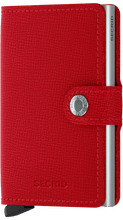 Secrid - Miniwallet Crisple Red טען תמונה לגלריה