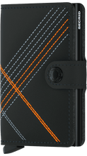 Secrid - Miniwallet Stitch Linea Orange טען תמונה לגלריה