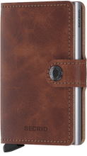 Secrid - Miniwallet Vintage Brown טען תמונה לגלריה