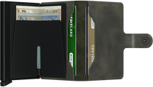 Secrid - Miniwallet Vintage Olive-Black טען תמונה לגלריה