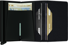 Secrid - Slimwallet Crisple Black טען תמונה לגלריה