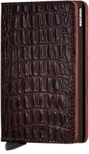 Secrid - Slimwallet Nile Brown טען תמונה לגלריה