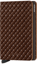 Secrid - Slimwallet Basket Brown טען תמונה לגלריה