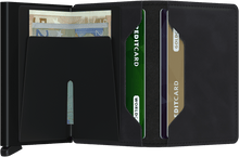 Secrid - Slimwallet Vintage Black טען תמונה לגלריה