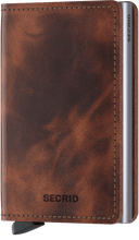 Secrid - Slimwallet Vintage Brown טען תמונה לגלריה