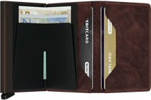 Secrid - Slimwallet Vintage Chocolate טען תמונה לגלריה