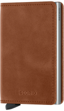 Secrid - Slimwallet Vintage Cognac-Silver טען תמונה לגלריה