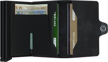 Secrid - Twinwallet Vintage Black טען תמונה לגלריה