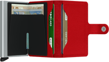 Secrid - Miniwallet Crisple Red טען תמונה לגלריה