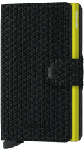 Secrid -Miniwallet Diamond Black טען תמונה לגלריה