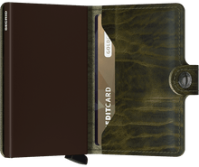 Secrid -Miniwallet Dutch Martin Olive טען תמונה לגלריה