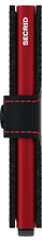 Secrid - Miniwallet Matte Black & Red טען תמונה לגלריה