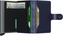 Secrid - Miniwallet Metallic Blue טען תמונה לגלריה