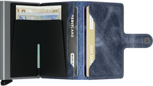 Secrid - Miniwallet Vintage Blue טען תמונה לגלריה