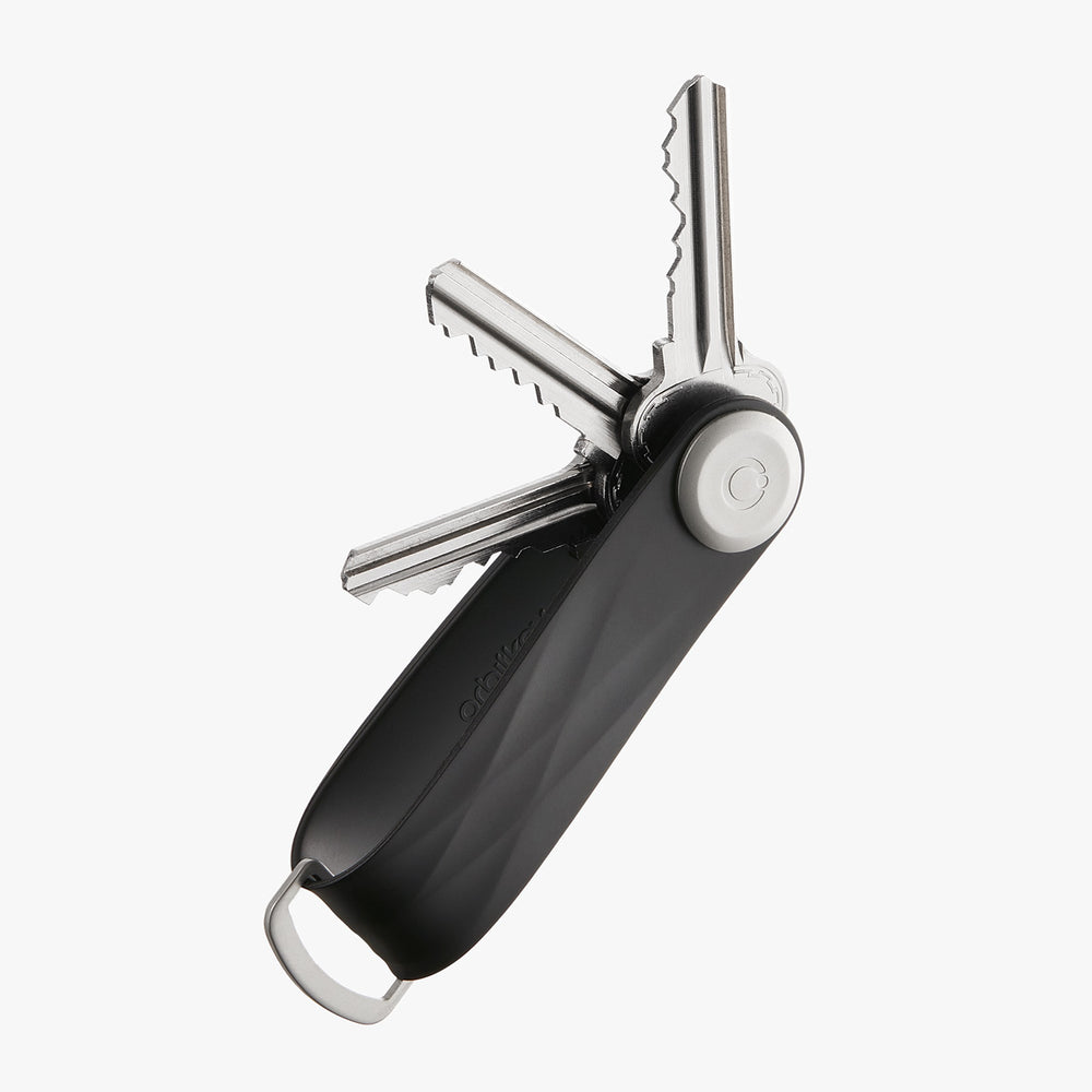 Orbitkey - מחזיק מפתחות מפוליקרבונט שחור