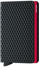 Slimwallet Cubic Black Red טען תמונה לגלריה