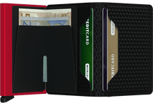Slimwallet Cubic Black Red טען תמונה לגלריה