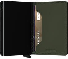 Secrid - Slimwallet Stitch Linea Lime טען תמונה לגלריה