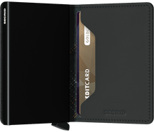 Secrid - Slimwallet Stitch Linea Orange טען תמונה לגלריה