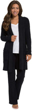  Barefoot Dreams CozyChic Lite Long Weekend Cardi, Long Sleeve Oversized Sweater טען תמונה לגלריה
