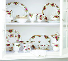  Royal Albert Old Country Roses Cake Plate &amp; Server טען תמונה לגלריה
