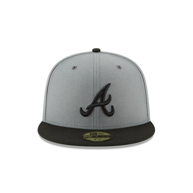 Gray letter A cap