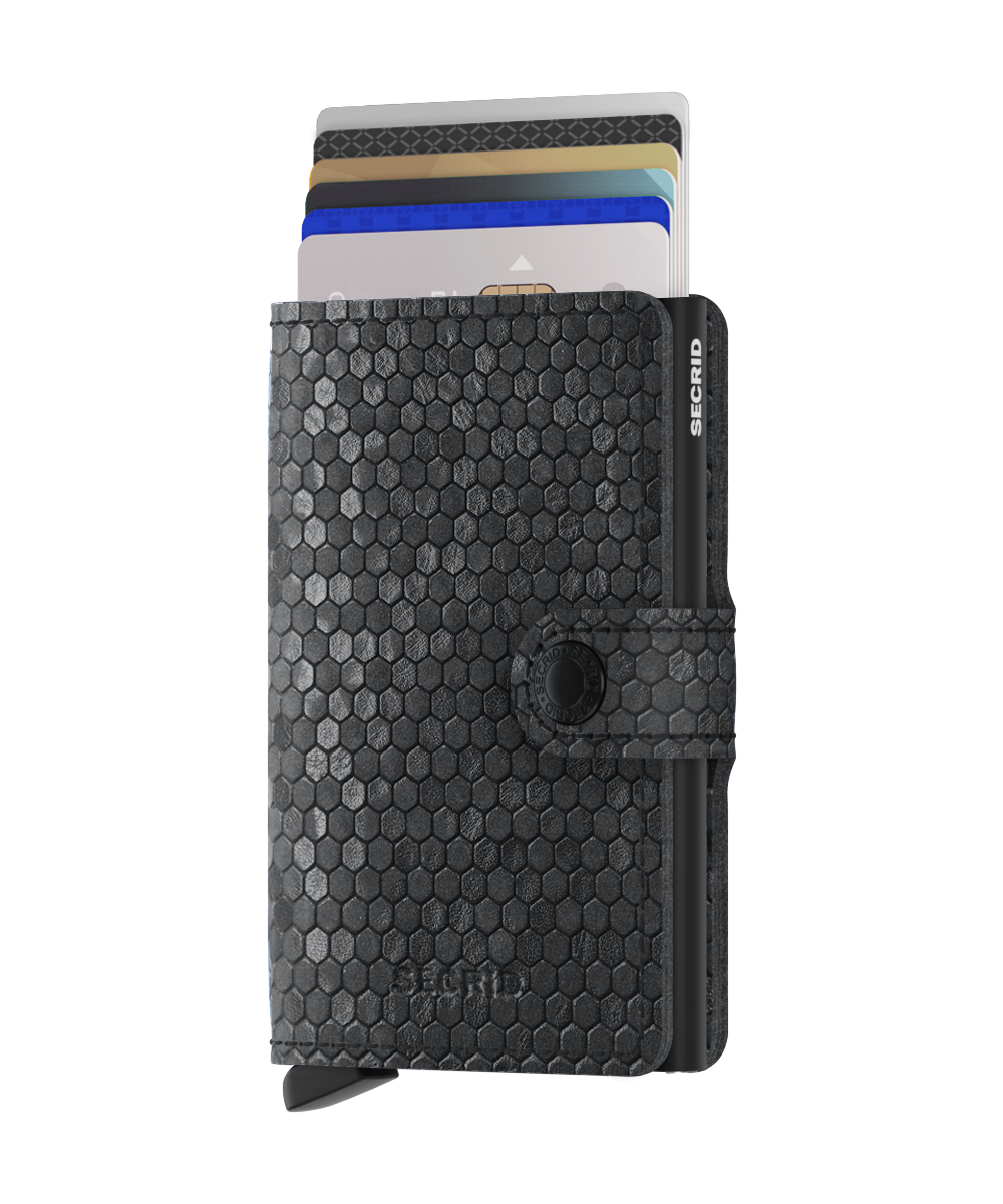 Secrid - Miniwallet Hexagon Black