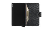  Secrid - Miniwallet Hexagon Black טען תמונה לגלריה
