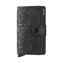  Secrid - Miniwallet Hexagon Black טען תמונה לגלריה
