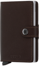 Secrid - Miniwallet Original Dark Brown טען תמונה לגלריה
