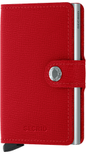  Secrid - Miniwallet Crisple Red טען תמונה לגלריה
