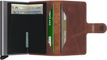  Secrid - Miniwallet Vintage Brown טען תמונה לגלריה
