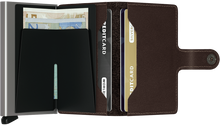  Secrid - Miniwallet Original Dark Brown טען תמונה לגלריה
