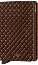  Secrid - Slimwallet Basket Brown טען תמונה לגלריה
