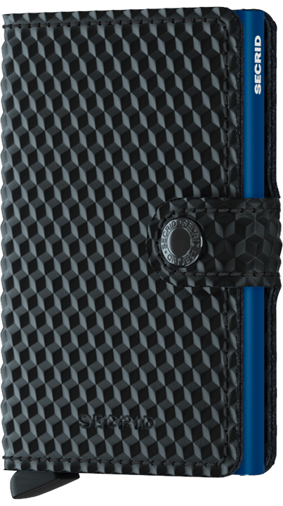 Miniwallet Cubic Black-Blue