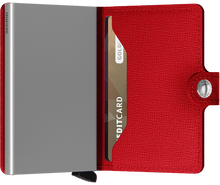  Secrid - Miniwallet Crisple Red טען תמונה לגלריה
