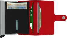  Secrid - Miniwallet Crisple Red טען תמונה לגלריה
