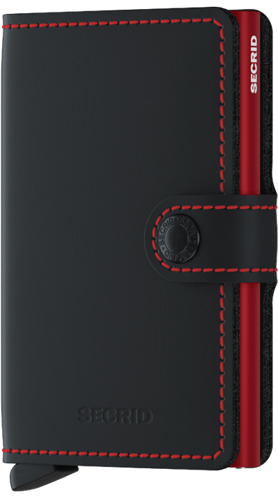 Secrid - Miniwallet Matte Black & Red