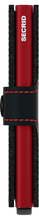  Secrid - Miniwallet Matte Black &amp; Red טען תמונה לגלריה
