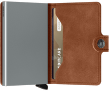  Secrid - Miniwallet Vintage Cognac-Silver טען תמונה לגלריה
