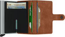  Secrid - Miniwallet Vintage Cognac-Silver טען תמונה לגלריה
