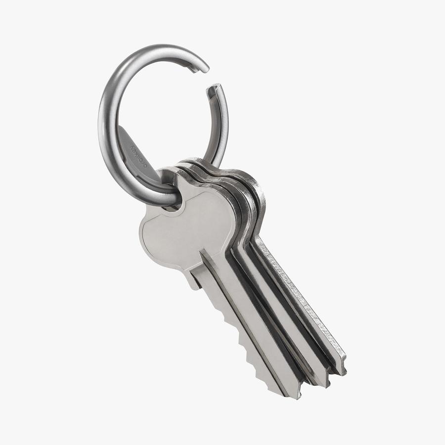 Orbitkey - מחזיק מפתחות טבעתי מנירוסטה