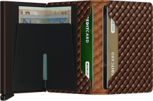  Secrid - Slimwallet Basket Brown טען תמונה לגלריה

