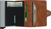  Secrid - Twinwallet Vintage Cognac-Silver טען תמונה לגלריה
